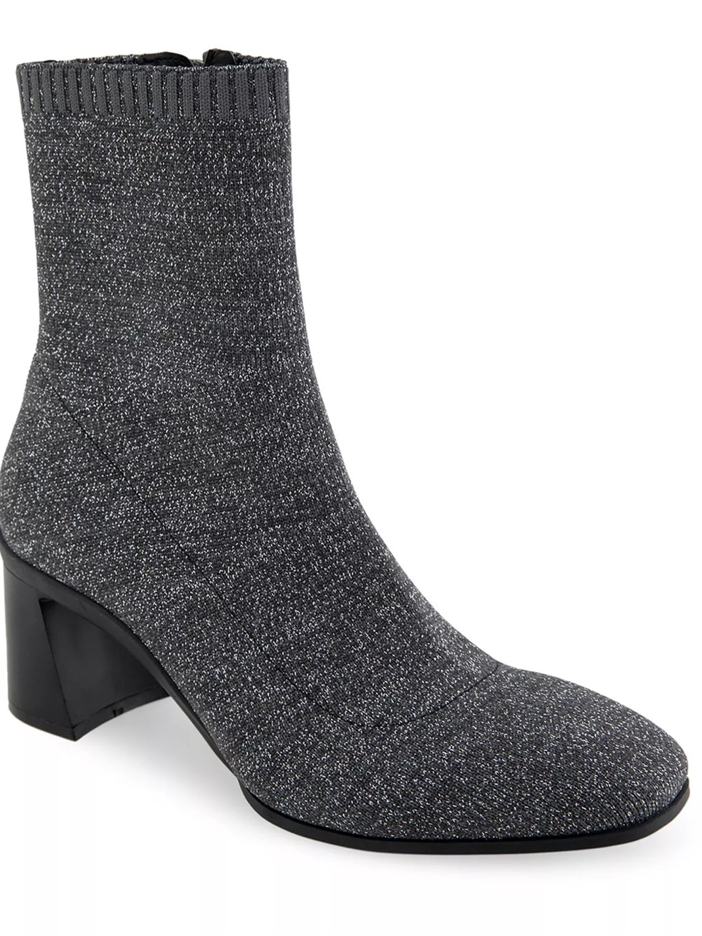Aerosoles Women's Sparkle Knit Sock Boot